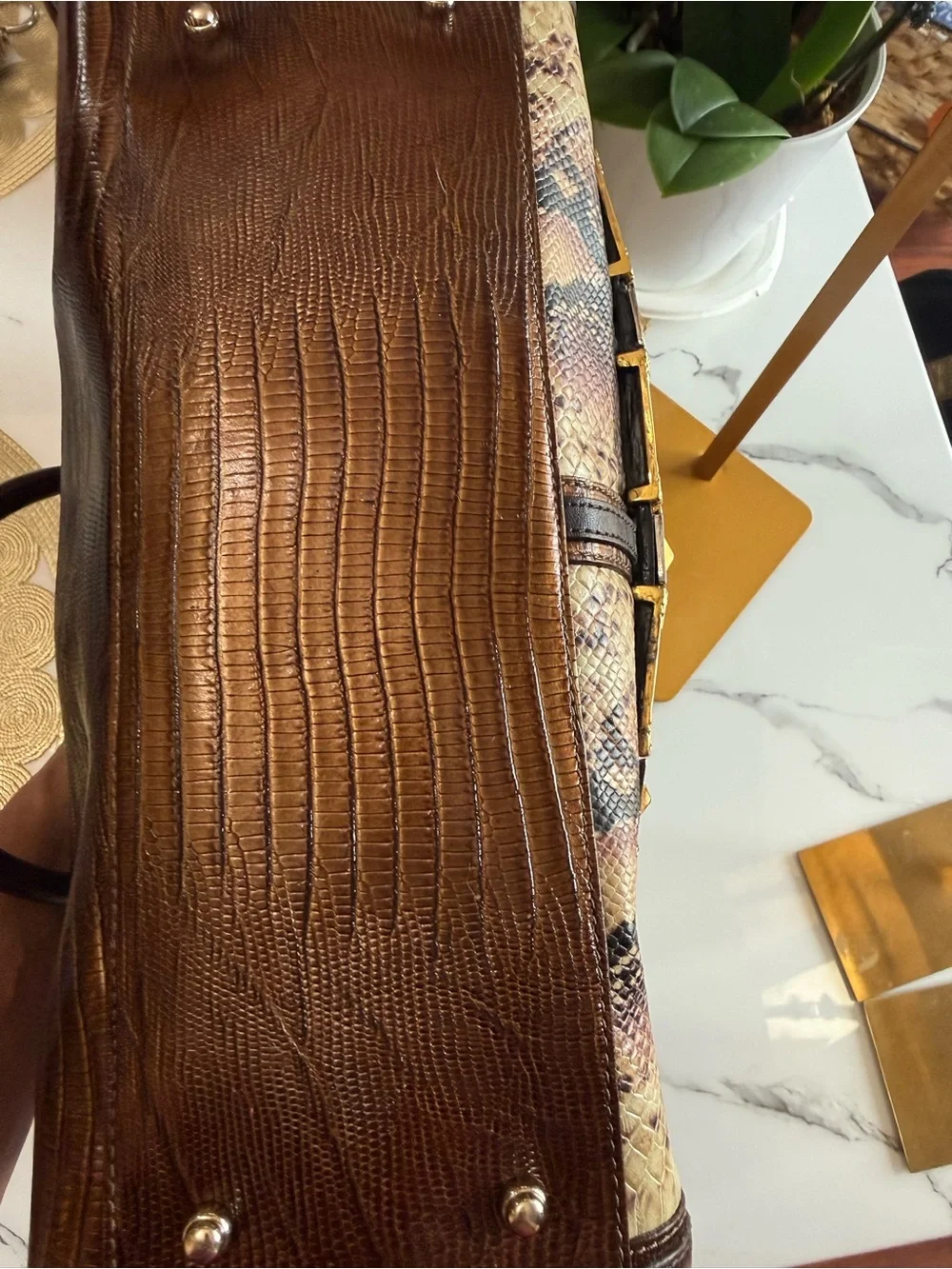 Brahmin Priscilla Satchel Bag